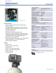 Acid Neutralizer – 1.5 CF with Fleck 5600SXT – Model 15AN