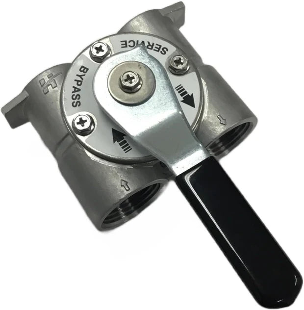 Fleck Stainless Steel Bypass Valve