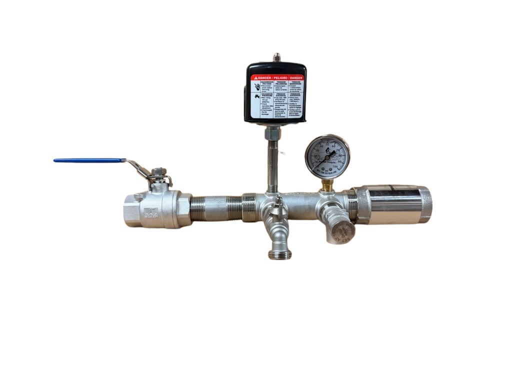 1″ Tank Tee Package Stainless Steel (No-Lead) – Complete Installation Kit