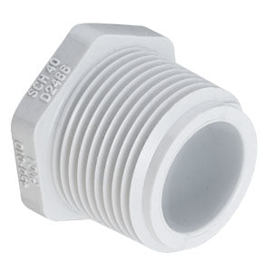 SCH 40 THREADED PLUG, MIPT