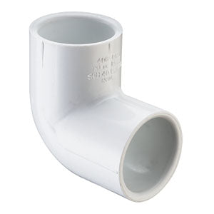 SCH 40 SLIP 90 ELBOW, SOCKET x SOCKET