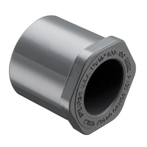 SCH 80 SLIP REDUCER BUSHING FLUSH, SPIGOT x SOCKET