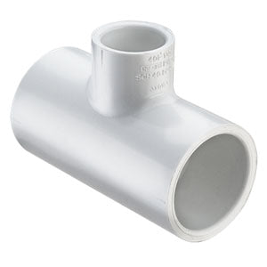 SCH 40 REDUCER SLIP TEE,  SOCKET x SOCKET x SOCKET